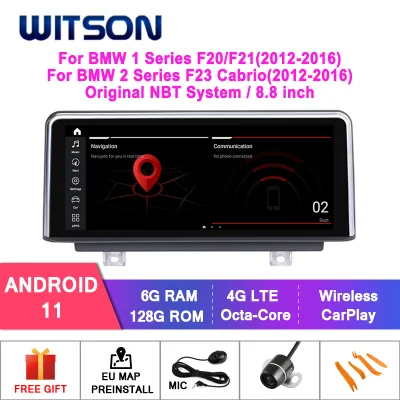 Witson Android 10 大画面カーマルチメディア BMW 1 シリーズ F20/F21 (2012)